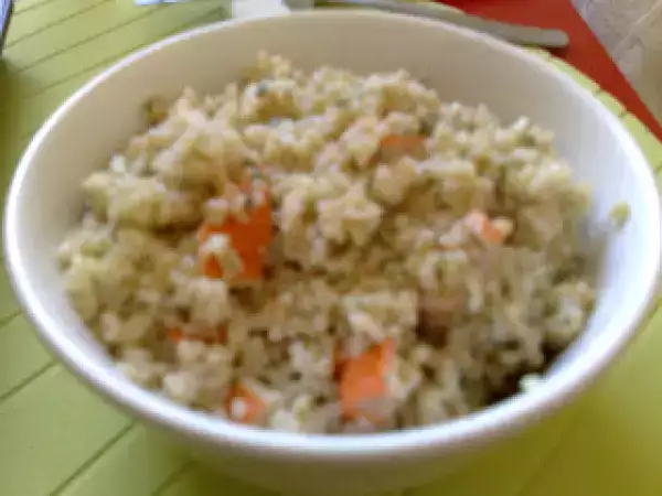 Recette Boulgour au surimi