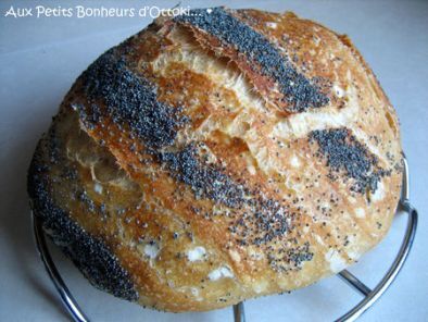 Recette Petite miche de pain sur poolish (525 g)