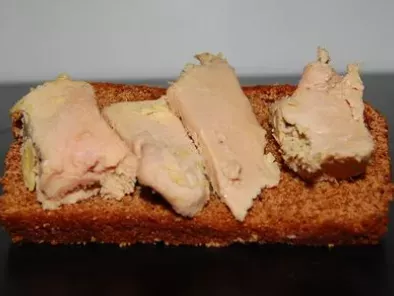 Recette Foie gras au micro ondes ou thierry marx est génial, de pain d'épices maison