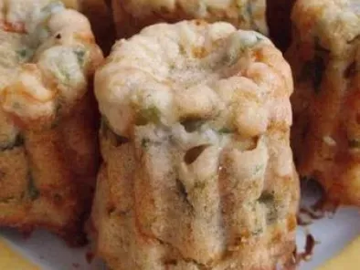 Recette Muffins aux légumes en cannelés, par camille
