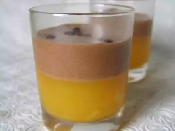 Recette Verrine chocolat/orange
