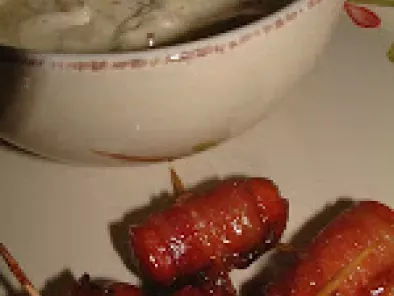 Recette Saucisses enroulées de bacon