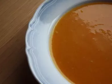 Recette Soupe de courge aux flocons d'avoine