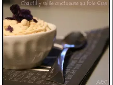 Recette Crème de lentilles et sa chantilly au foie gras façon mini cappuccino