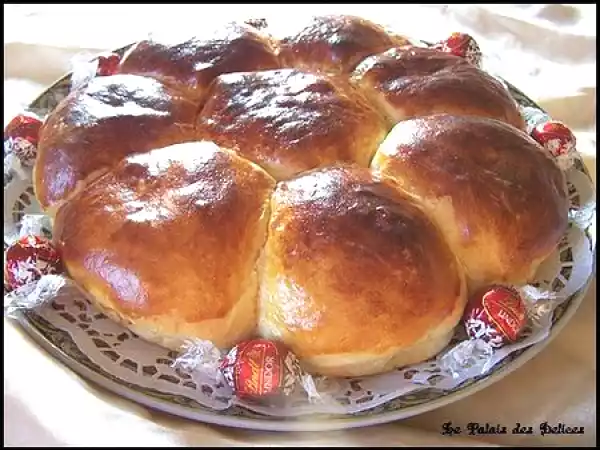 Recette Merveilleuse brioche fourrée au lindor