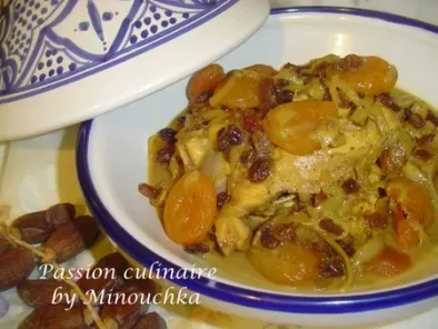 Recette Spécial ramadan #3 : tajine sucré aux abricots secs et raisins secs
