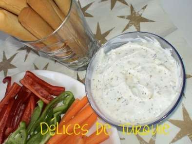Recette Dip au yaourt - haydari