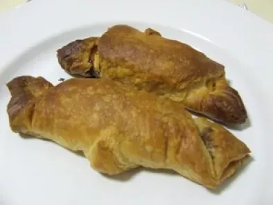 Recette Croissants au chorizo et feta