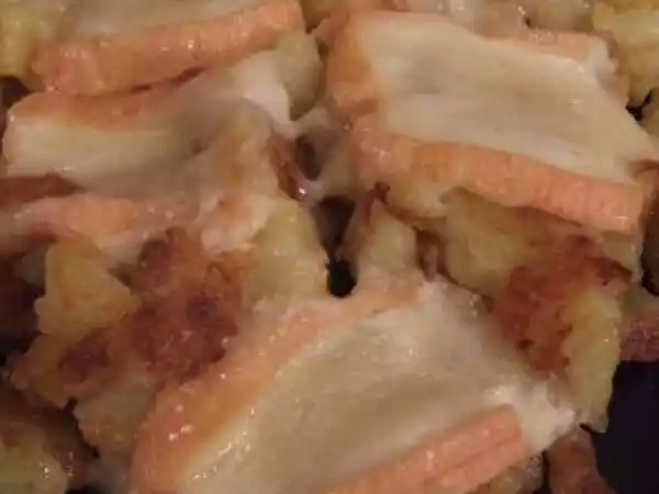 Recette Pommes de terre au maroilles