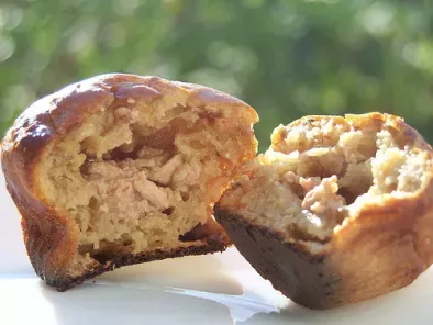 Recette Olala, des muffins au foie gras de canard et confit d'oignon aux airelles et cassis !