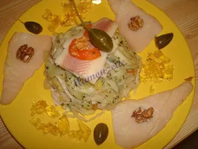 Recette Salade au poisson fumé nordique