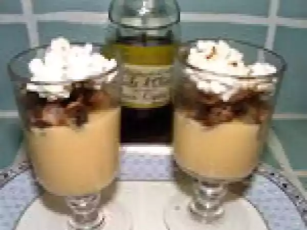 Recette Purée de maïs, champignons et pop corn