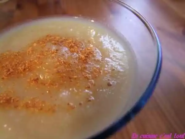 Recette Soupe blanche aux légumes d'hiver