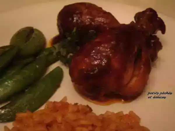 Recette Pilons de poulet poêlés à la texane
