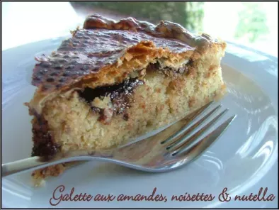Recette Galette gourmande aux amandes, noisettes & nutella