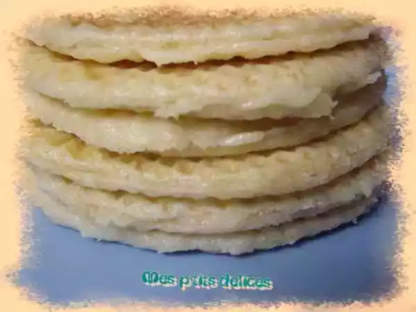 Recette Gaufres fourrées à la vanille