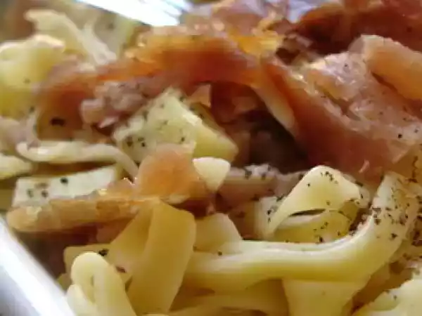 Recette Nouilles au thon fumé et artichauts