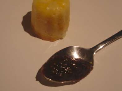 Recette Bouchées au fromage de brebis & chutney de figues