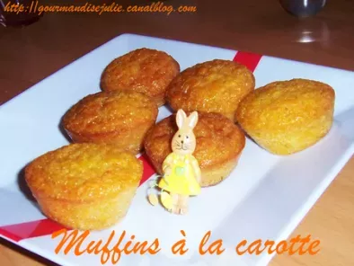 Recette Muffins carotte / oranges