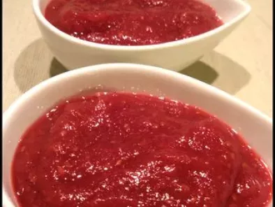 Recette Compote pomme-framboise