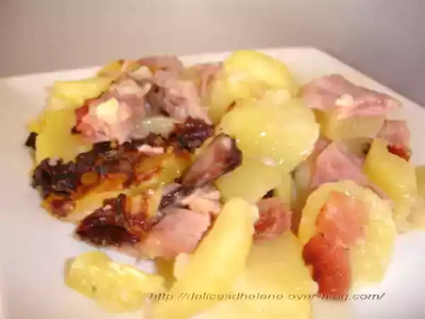 Recette Tartiflette a la cancoillotte (ww)
