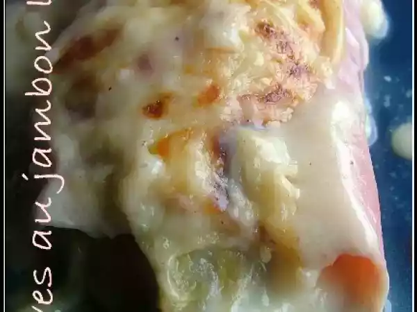 Recette Endives au jambon, version légère