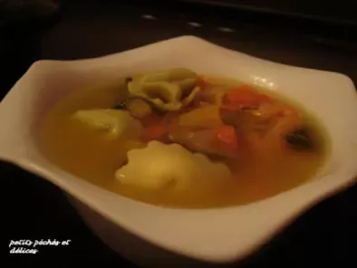 Recette Soupe aux tortellinis