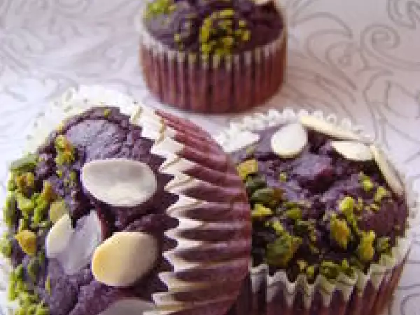 Recette Mini cake cassis-ricotta pour l'heure du thé!