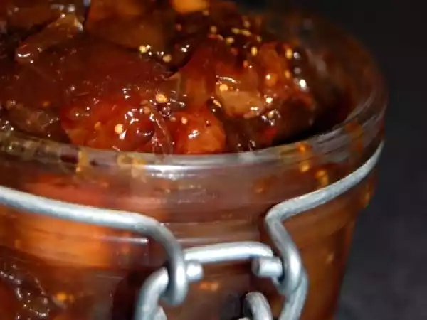 Recette Chutney de figues aux épices et... au pineau...