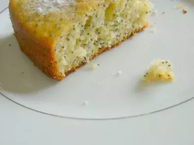 Recette Gâteau moelleux au citron et pavot bleu