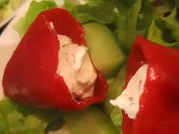 Recette Pimientos del piquillo farcis à la ricotta