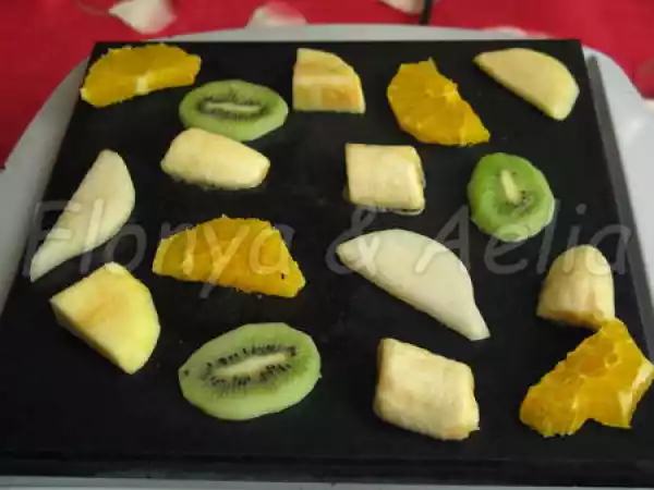 Recette Autour d'une pierrade ......