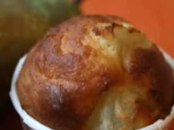 Recette Mini cakes au petit-suisse et à la poire