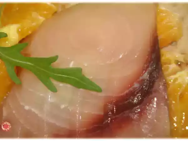 Recette Sandwich espadon/ salade d'orange