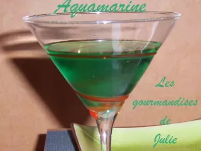 Recette Cocktail aquamarine