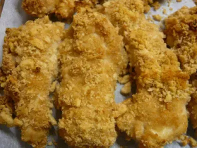 Recette Nuggets de nigella ou les blans de poulet aux crackers /chicken nuggets recipe of nigella