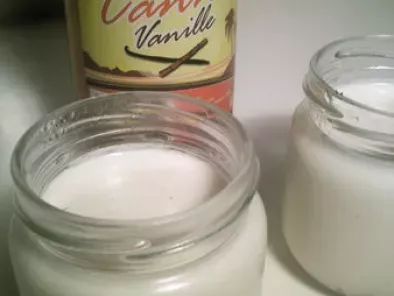 Recette Yaourts au sirop de sucre de canne à la vanille