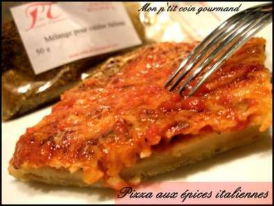 Recette Pizza aux épices italiennes