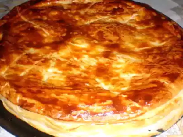 Recette Feuillete jambon et fromage