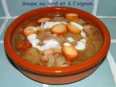 Recette Soupe au lard et à l'oignon