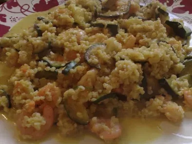 Recette Boulgour aux crevettes et au curry