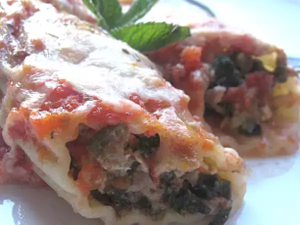 Recette Cannellonis au veau