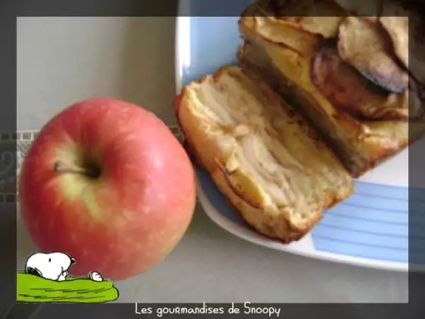 Recette Cake aux pommes sans beurre