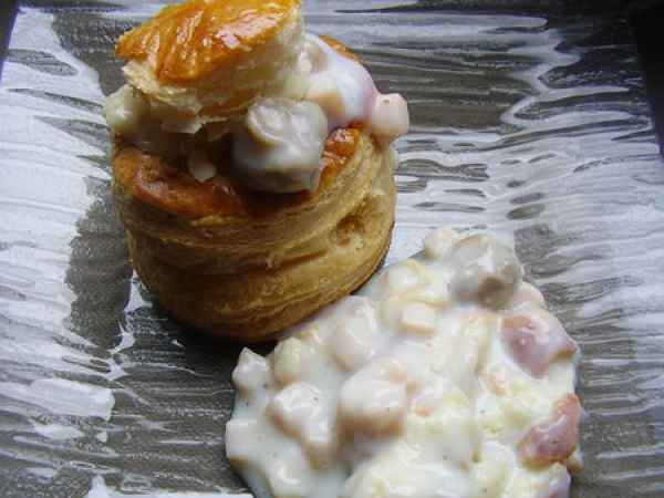 Recette bouchées à la reine ris de veau et quenelles