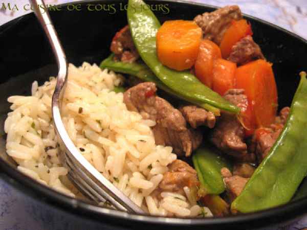 Recette de ragoût de boeuf aux carottes et pruneaux