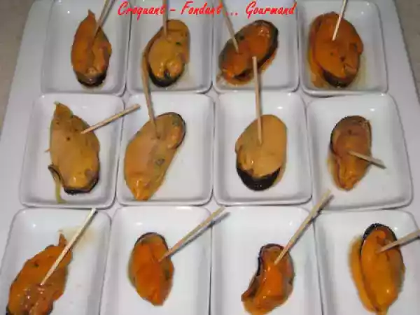 Recette L'apéritif : moules marinées à l' orange