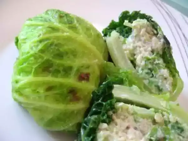 Recette Chou farci au boulgour, à la ricotta et aux figues