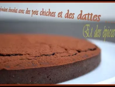 Recette Etonnant gâteau/ fondant au chocolat épicé