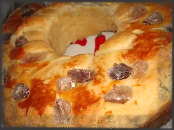 Recette Couronne au sucre candi (brioche)