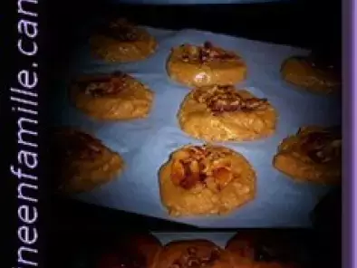 Recette Cookies aux zestes de citron et amandes caramélisées!